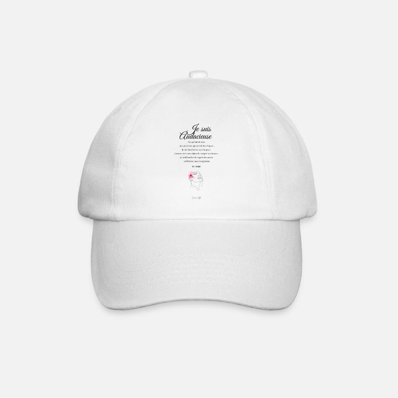 Audacieuse - Casquette classique - blanc/blanc