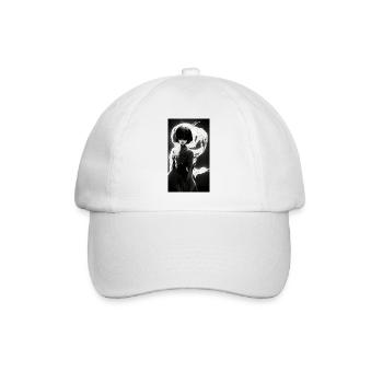 Manga powerfull girl - Casquette classique - blanc/blanc - Devant