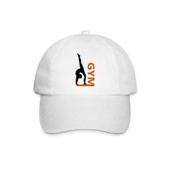 Gymnastics - Baseball Cap - white/white - Front