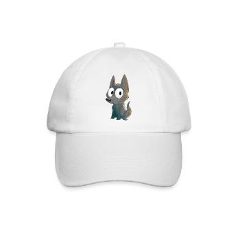 Kelpie Rehkitz - Baseballkappe - Weiß/Weiß - Vorne