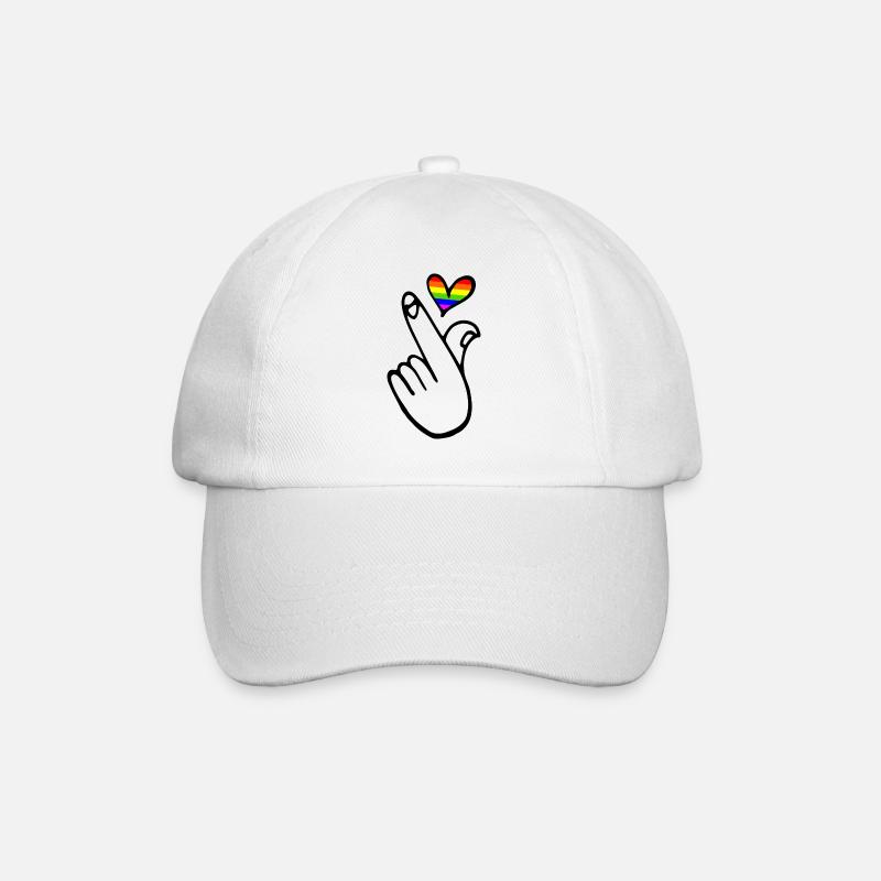 Lgbt - Casquette classique - blanc/blanc
