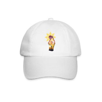 Philippines Filipino Flag Basketball I Gift - Baseball Cap - white/white - Front
