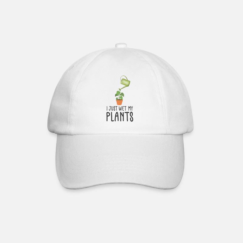 Garten Motiv Gärtner & Gärtnerin Spruch - Baseballkappe - Weiß/Weiß