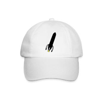 La fusée - Casquette classique - blanc/blanc - Devant