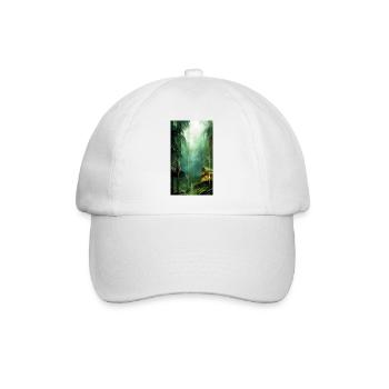 Rainforest - Baseball Cap - white/white - Front