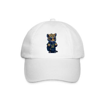 1.Klasse, Schulanfänger, Erstklässler - Baseballkappe - Weiß/Weiß - Vorne