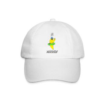 be different - Baseballkappe - Weiß/Weiß - Vorne