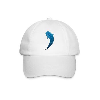Whaleshark - Baseball Cap - white/white - Front