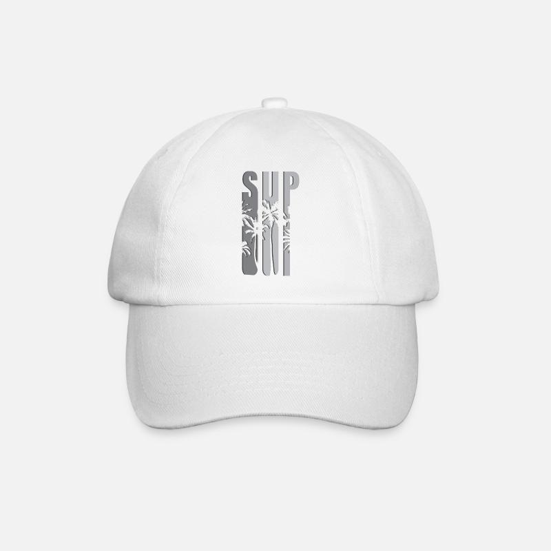SOUPER - Casquette classique - blanc/blanc