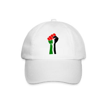 Free palestine - Baseball Cap - white/white - Front