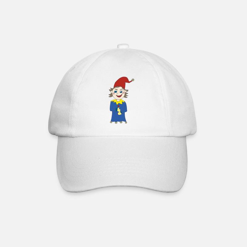 kasper - Baseballkappe - Weiß/Weiß