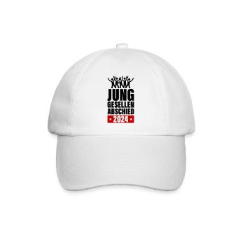 Bachelor Party 2024 Bachelor Party - Baseball Cap - white/white - Front
