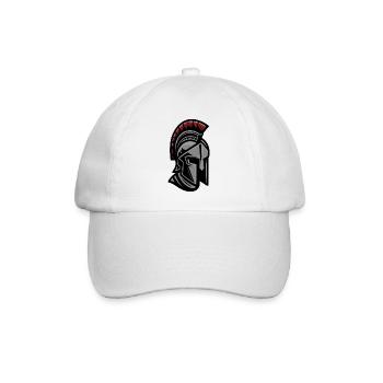 Leonidas Spartan Warrior Helmet - Baseball Cap - white/white - Front