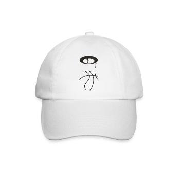 Basket-ball 5 0 06 - Casquette classique - blanc/blanc - Devant
