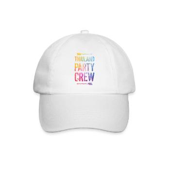 Dicton de l’équipage de la fête en Thaïlande - Casquette classique - blanc/blanc - Devant