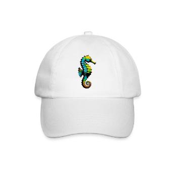 Hippocampe - Casquette classique - blanc/blanc - Devant