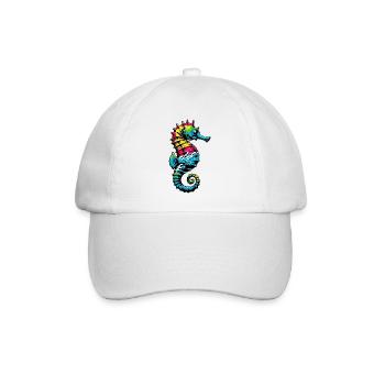 Hippocampe - Casquette classique - blanc/blanc - Devant