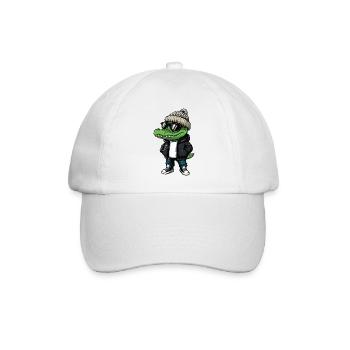 Alligator Hiver - Casquette classique - blanc/blanc - Devant