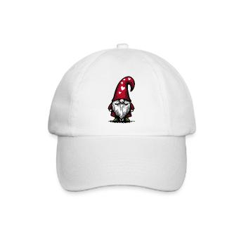 Wichtel James - Baseballkappe - Weiß/Weiß - Vorne