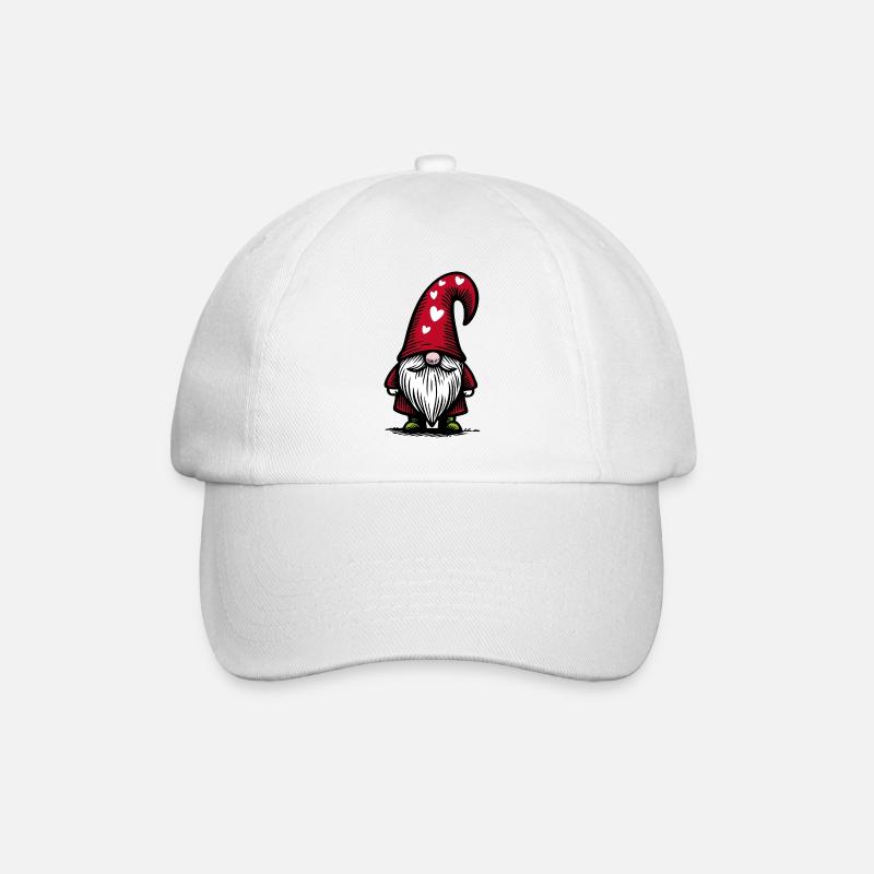 Wichtel James - Baseballkappe - Weiß/Weiß