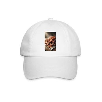 Le bacon est bon - Casquette classique - blanc/blanc - Devant