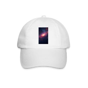 Core Galaxy Neon Spiral - Baseball Cap - white/white - Front