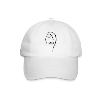 Red Flame Dust - Baseball Cap - white/white - Front