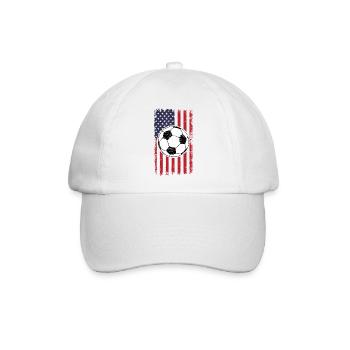 USA Football Pride World Cup T-Shirt - Baseballkappe - Weiß/Weiß - Vorne