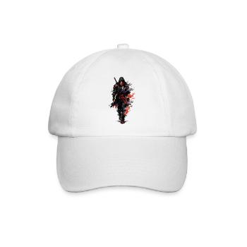 Peinture aquarelle du Guerrier de l’Ombre Sombre - Casquette classique - blanc/blanc - Devant
