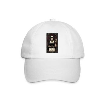 Never Pray, Always Sins Gothic Nun - Baseball Cap - white/white - Front