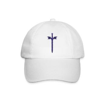 Épée de la Rose avec Ailes - Casquette classique - blanc/blanc - Devant