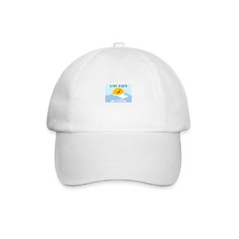 Saint Barthéleny Französische Karibik - Baseballkappe - Weiß/Weiß - Vorne