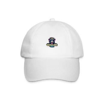 Singe de Barcelone 2024 - Casquette classique - blanc/blanc - Devant
