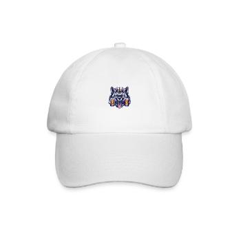 Wolf Beer Funny - Baseball Cap - white/white - Front