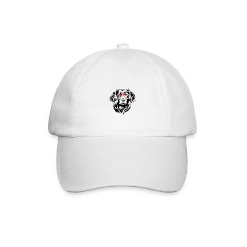 ALLEMAND CAILLE DOG Lunettes Chiens Chien Wilsigns - Casquette classique - blanc/blanc - Devant