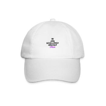 Enterrement de vie de jeune fille Crew Enterrement de vie de garçon - Casquette classique - blanc/blanc - Devant