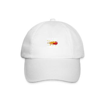 Juste un garçon qui aime la nourriture Korean Corn Dogs - Casquette classique - blanc/blanc - Devant