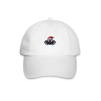 Tarentule Noël mignon - Casquette classique - blanc/blanc - Devant