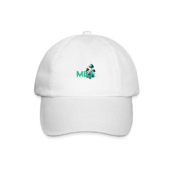 Vintage citation champignons ID comme nourriture - Casquette classique - blanc/blanc - Devant
