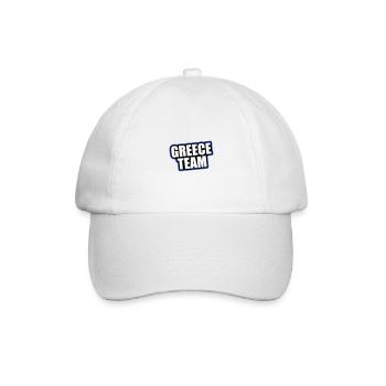 Vacances de voyage de l’équipe Grèce - Casquette classique - blanc/blanc - Devant