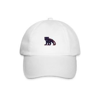 Panther Halloween Animal - Baseball Cap - white/white - Front