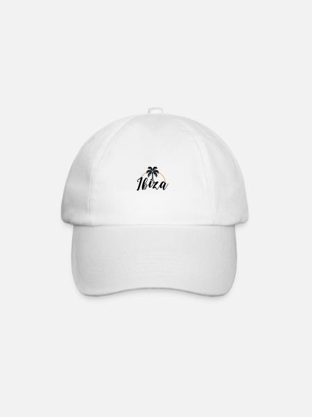 Ibiza Palm - Casquette classique - blanc/blanc