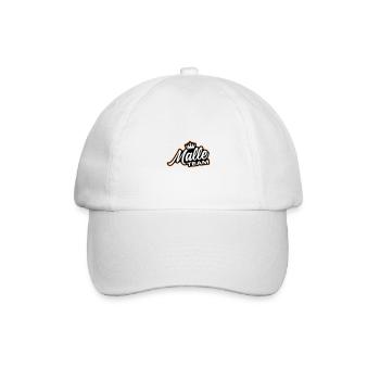 Malle Team - Baseballkappe - Weiß/Weiß - Vorne