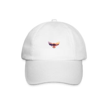 Lola chouette paysage - Casquette classique - blanc/blanc - Devant