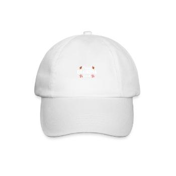 Fière grand-mère des deux drôles de pom-pom girls - Casquette classique - blanc/blanc - Devant