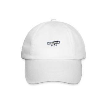 Vacances de voyage d’équipe à Amsterdam - Casquette classique - blanc/blanc - Devant