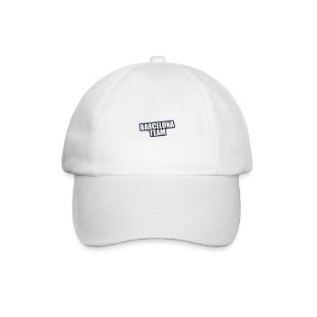 Vacances de voyage de l’équipe de Barcelone - Casquette classique - blanc/blanc - Devant