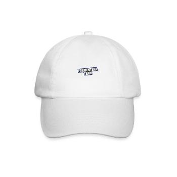 Formentera Team Travel Holidays - Baseball Cap - white/white - Front