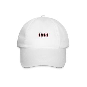 1941 Année Anniversaire - Casquette classique - blanc/blanc - Devant