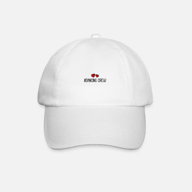 Cœur de l’équipe dansante - Casquette classique - blanc/blanc
